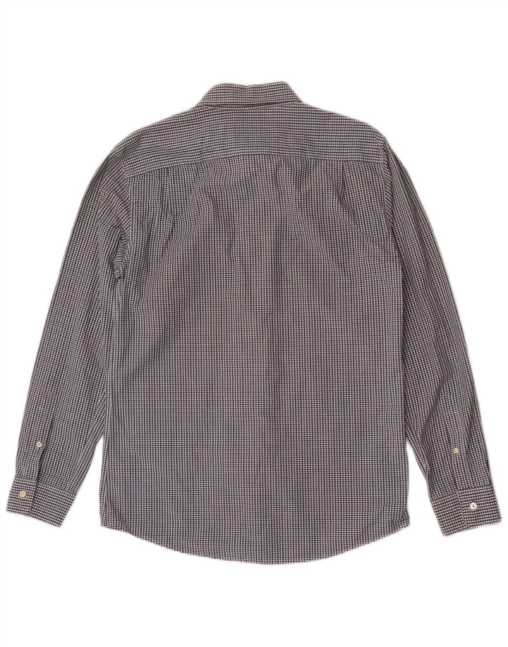 Jack Wills Chemise Homme Bleu Moyen Vichy Coton