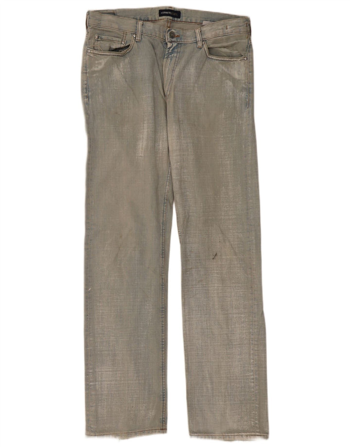 CERRUTI Jean Droit Homme W36 L34 Bleu