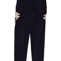 Kappa Pantalon de Survêtement Graphique Garçon 11-12 ans Bleu Marine Polyester