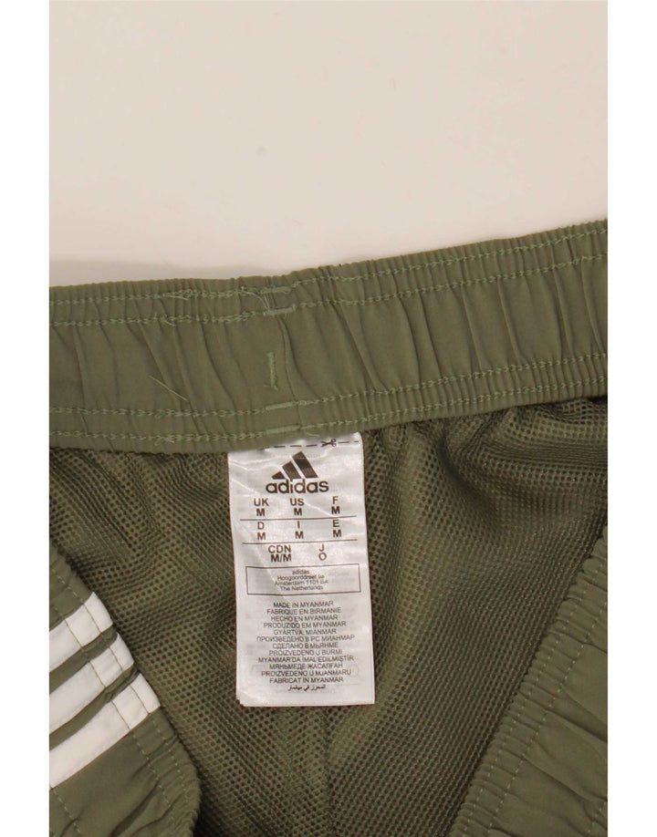 Adidas Short de sport pour homme Kaki moyen Polyester