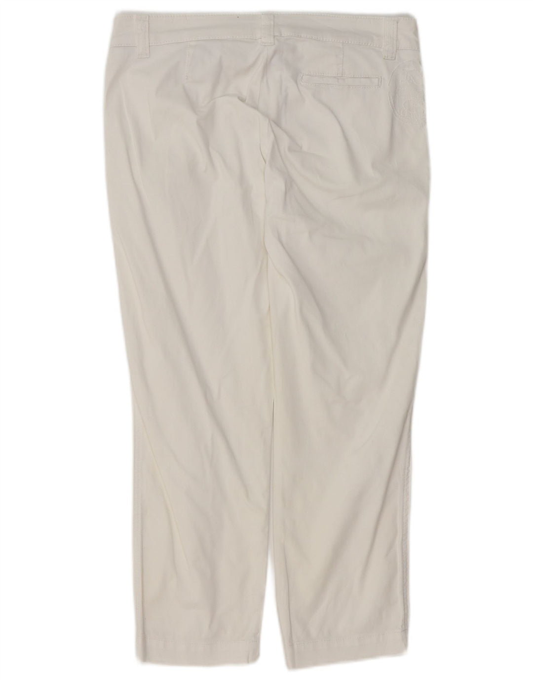 NORTH SAILS Pantalon court droit pour femme EU 42 Large W32 L24 Blanc
