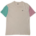 Vans T-shirt coupe classique pour homme 2XL Blanc Colorblock