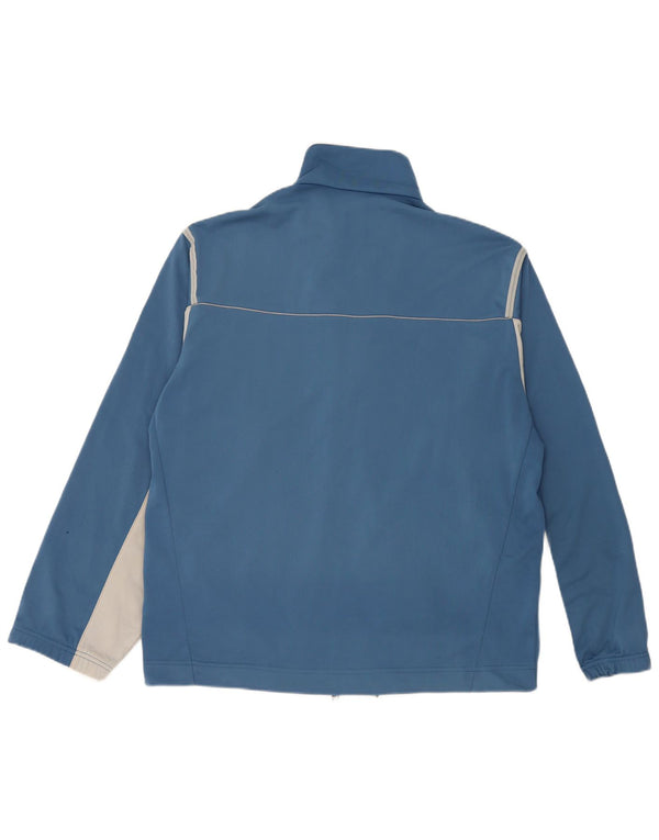 Fila Veste de survêtement pour homme IT 46/48 Petit Bleu Colorblock Polyester