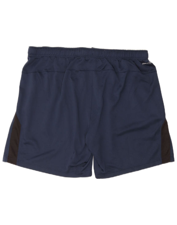 Russell Athletic Short de sport Dri-Power pour homme 2XL Bleu marine Colorblock