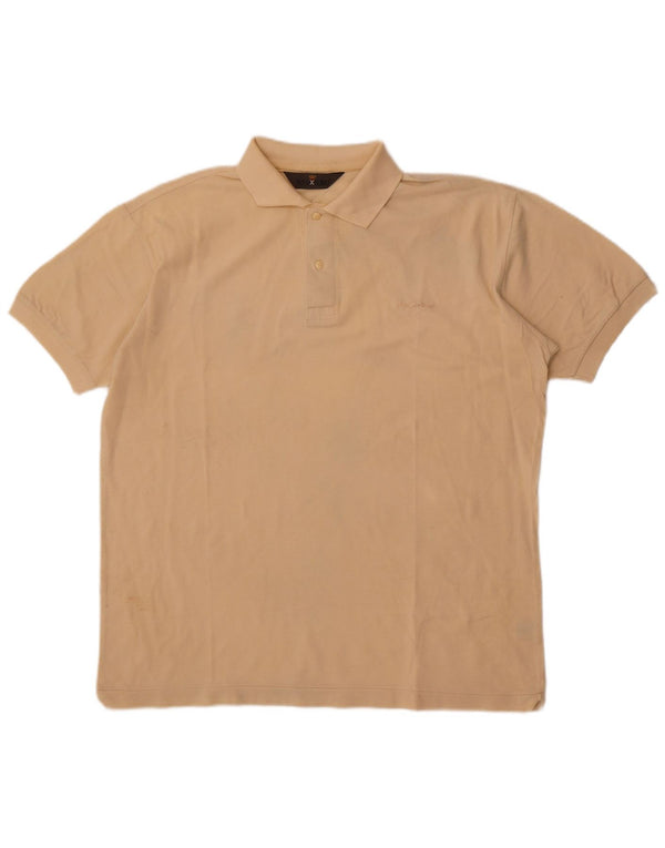 Ivy Oxford Polo Homme Large Beige Coton