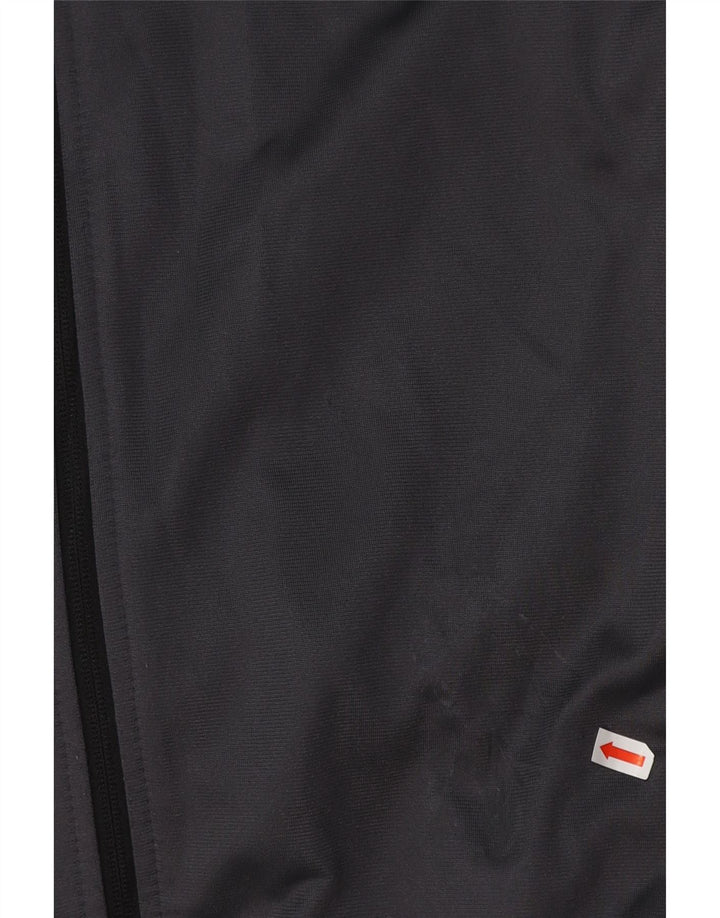 LOTTO Veste de Survêtement Homme Gris Moyen Polyester
