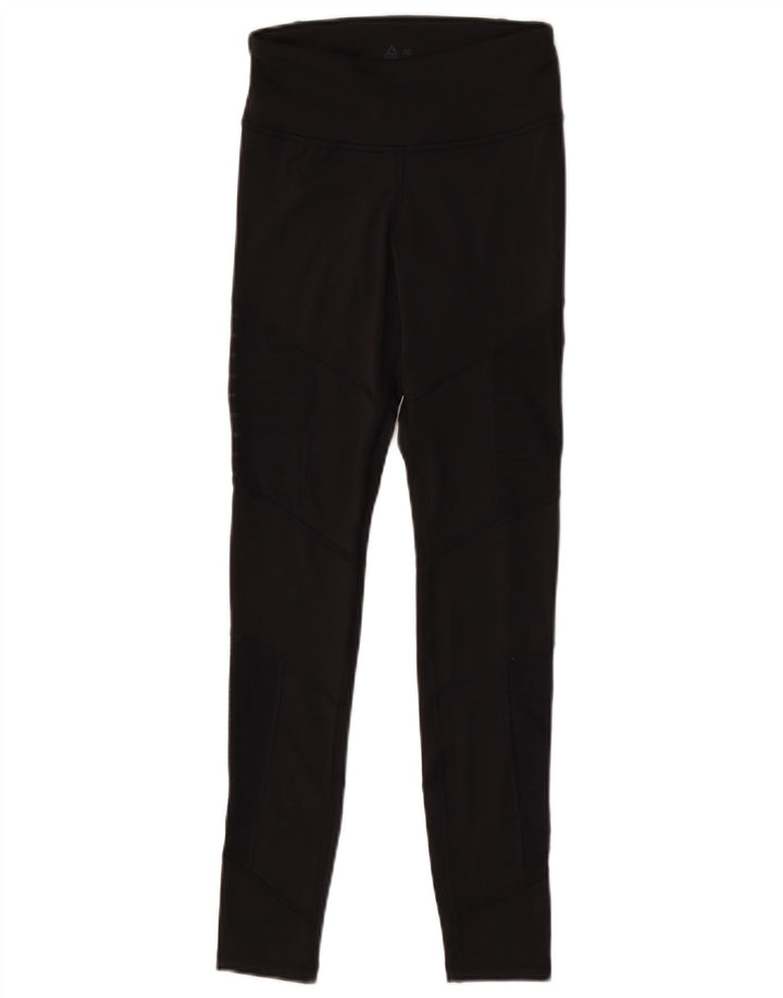 Reebok Legging Speedwick Femme UK 6 XS Noir Polyester