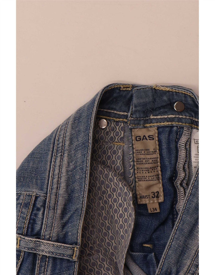 Gas Jean Slim Homme W32 L32 Bleu Coton