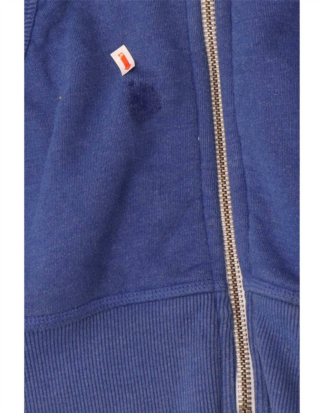 Superdry Pull à capuche zippé en coton bleu petit pour homme