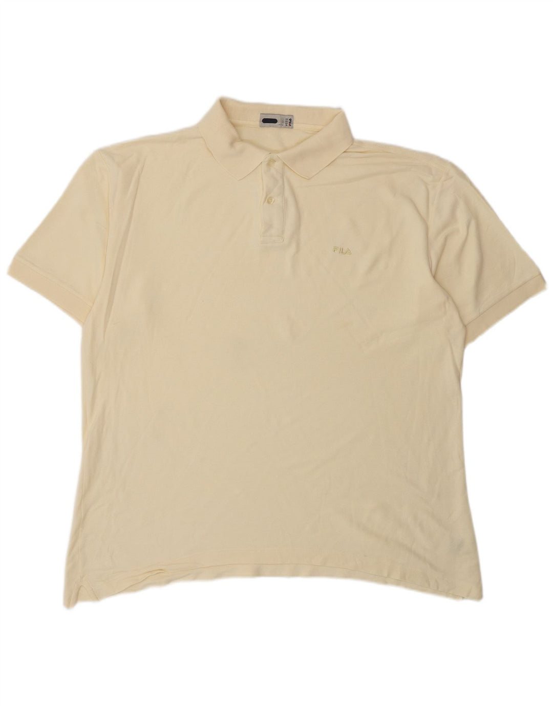FILA Polo Homme IT 56 2XL Jaune