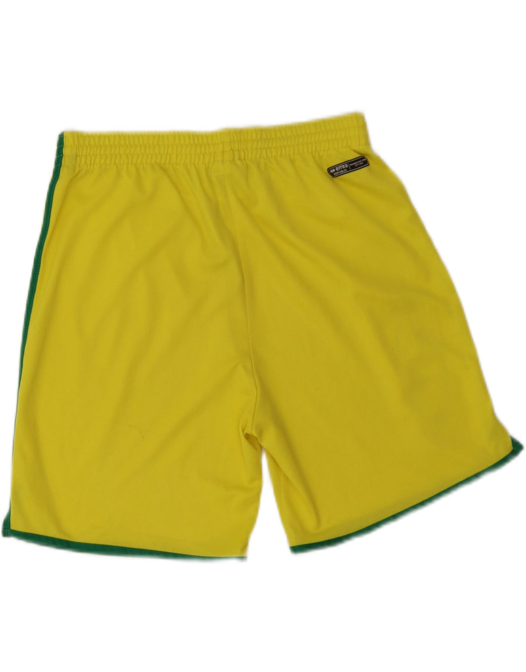 Errea Short de Sport Graphique Homme Jaune Moyen Polyester