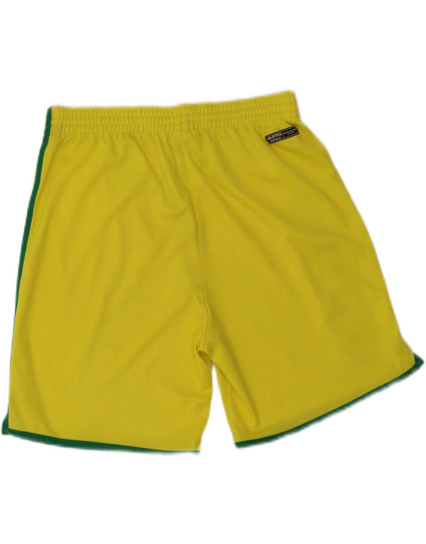 Errea Short de Sport Graphique Homme Jaune Moyen Polyester