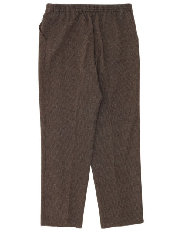 Marks & Spencer Pantalon décontracté pour femme UK 14 Large W32 L29 Kaki