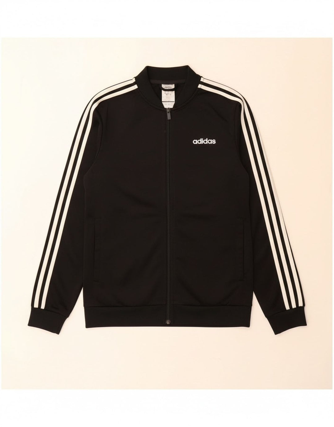Adidas Veste de survêtement pour homme Petit Noir Polyester