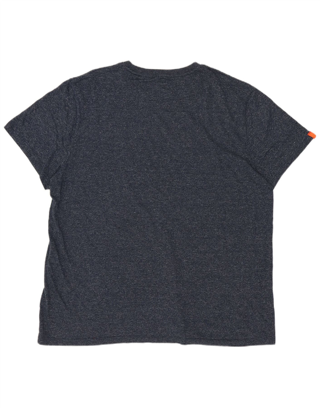 Superdry T-Shirt Homme Top 3XL Bleu Marine Moucheté Coton