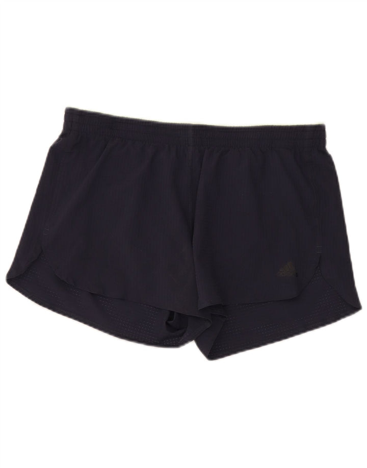 Adidas Short de sport Aeroready pour femme UK 14 Bleu marine moyen Polyester