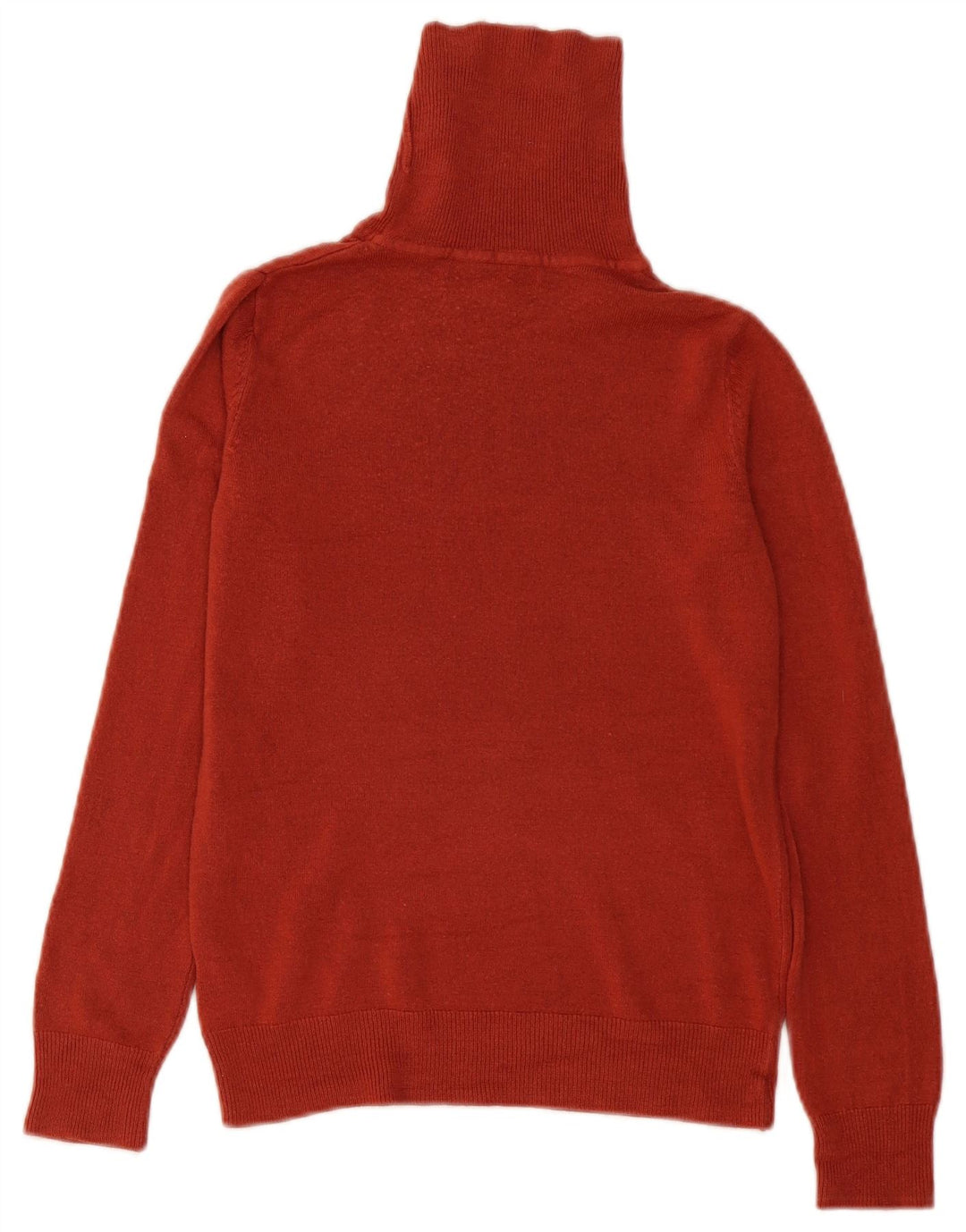 Marks & Spencer Pull col roulé pour femme UK 8 Petit Acrylique Rouge