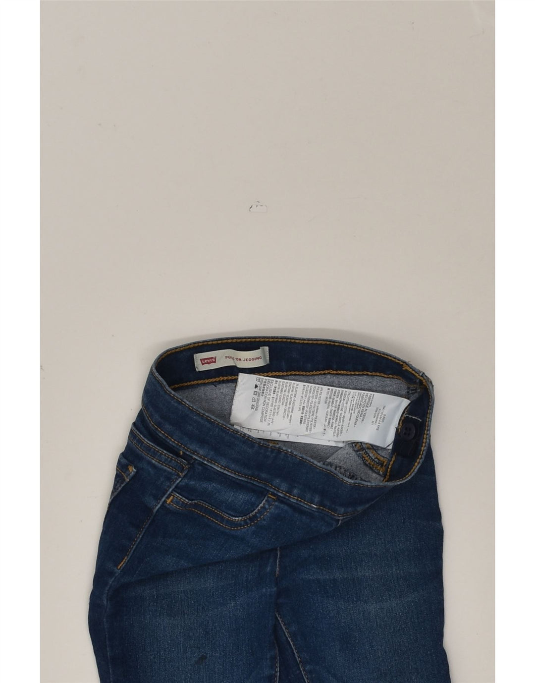 LEVI'S Girls Jegging Jeans 4-5 Years W20 L16 Blue Cotton | Vintage Levi's | Thrift | Second-Hand Levi's | Used Clothing | Messina Hembry 