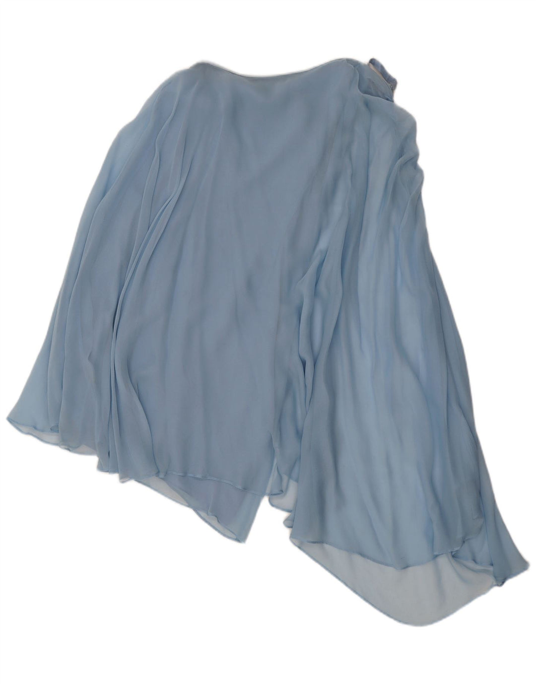 jupe asymétrique femme vintage W30 Bleu moyen
