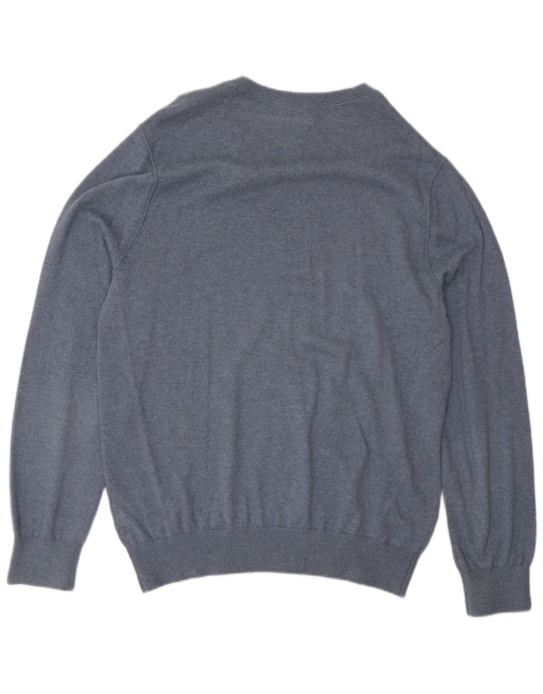 Banana Republic Pull Col V Homme Bleu Moyen Coton