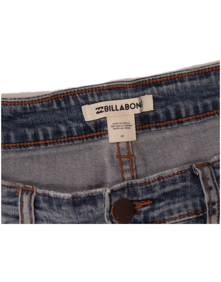 Billabong Jupe en Jean Femme W30 Coton Bleu Moyen