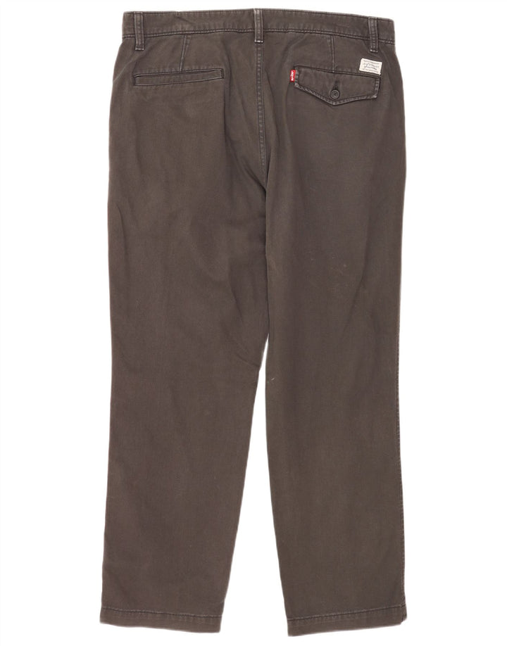 Levi's Pantalon Chino Authentic Homme W34 L30 Gris Coton