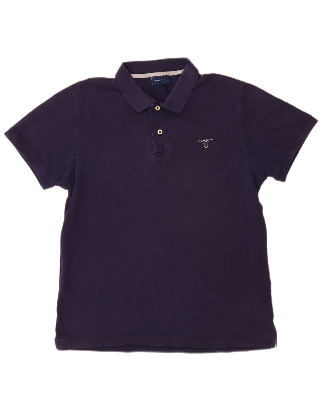 GANT Polo Homme Bleu Marine Moyen Coton
