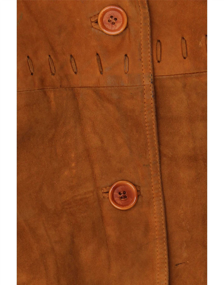 Conbipel Veste Oversize En Daim Femme IT 46 Large Marron