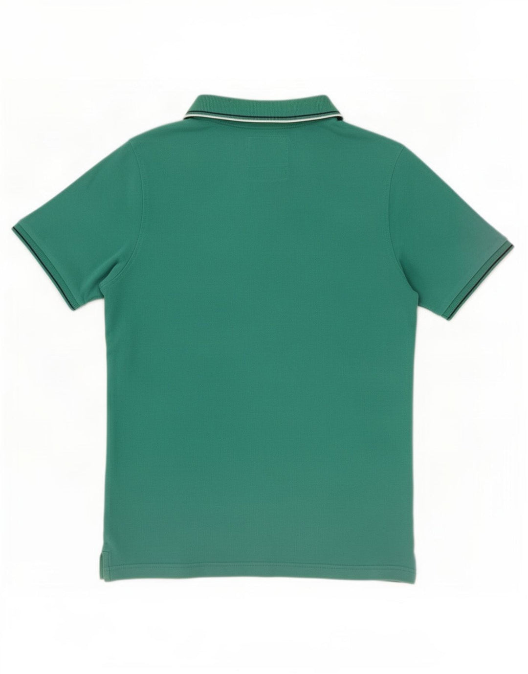 Armani Jeans Polo Homme Rayé Vert Moyen