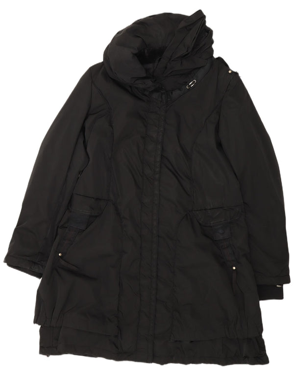 Marithe François Girbaud Manteau coupe-vent pour femme IT 46 Large Noir