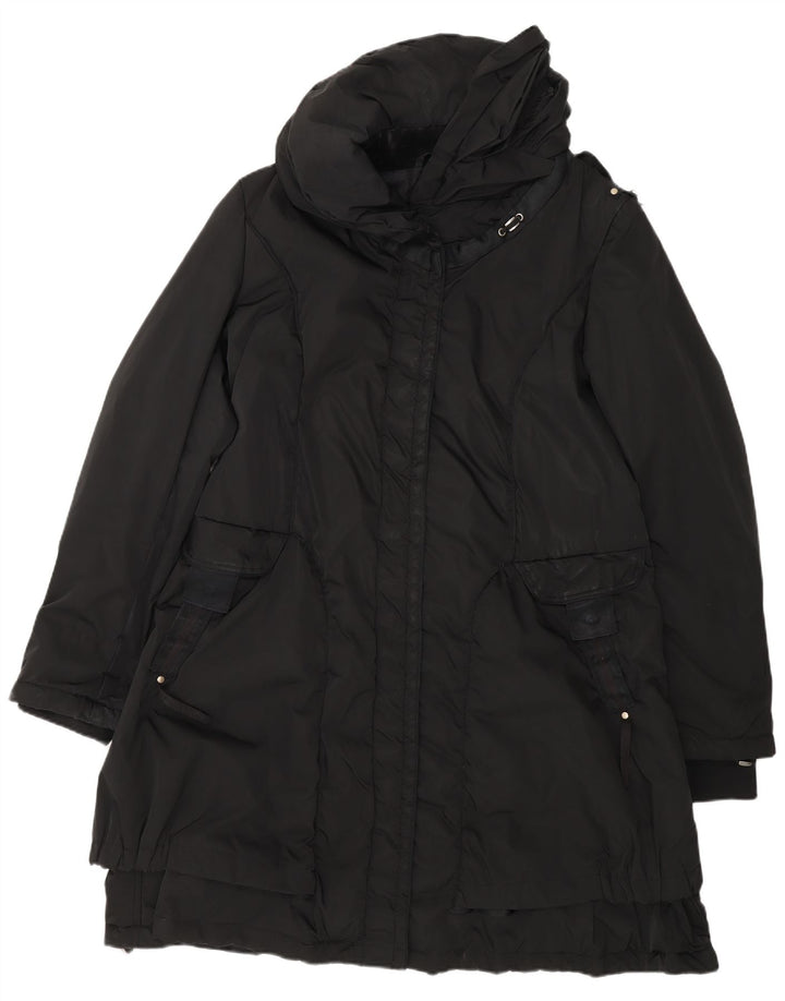 Marithe François Girbaud Manteau coupe-vent pour femme IT 46 Large Noir
