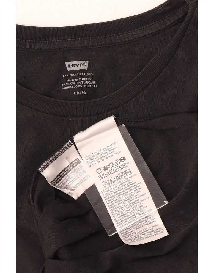 Levi's T-Shirt Homme Noir Large Floral