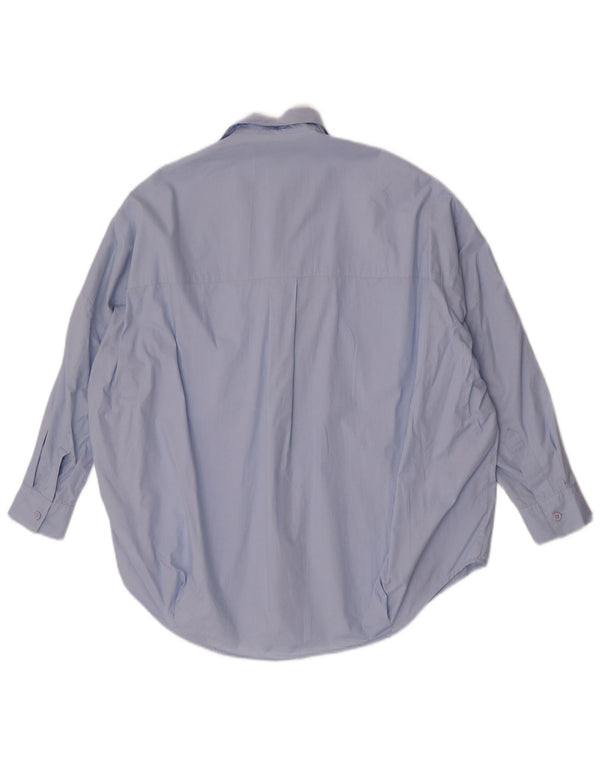 French Connection Chemise pull à manches 3/4 pour femme UK 10 Small Bleu