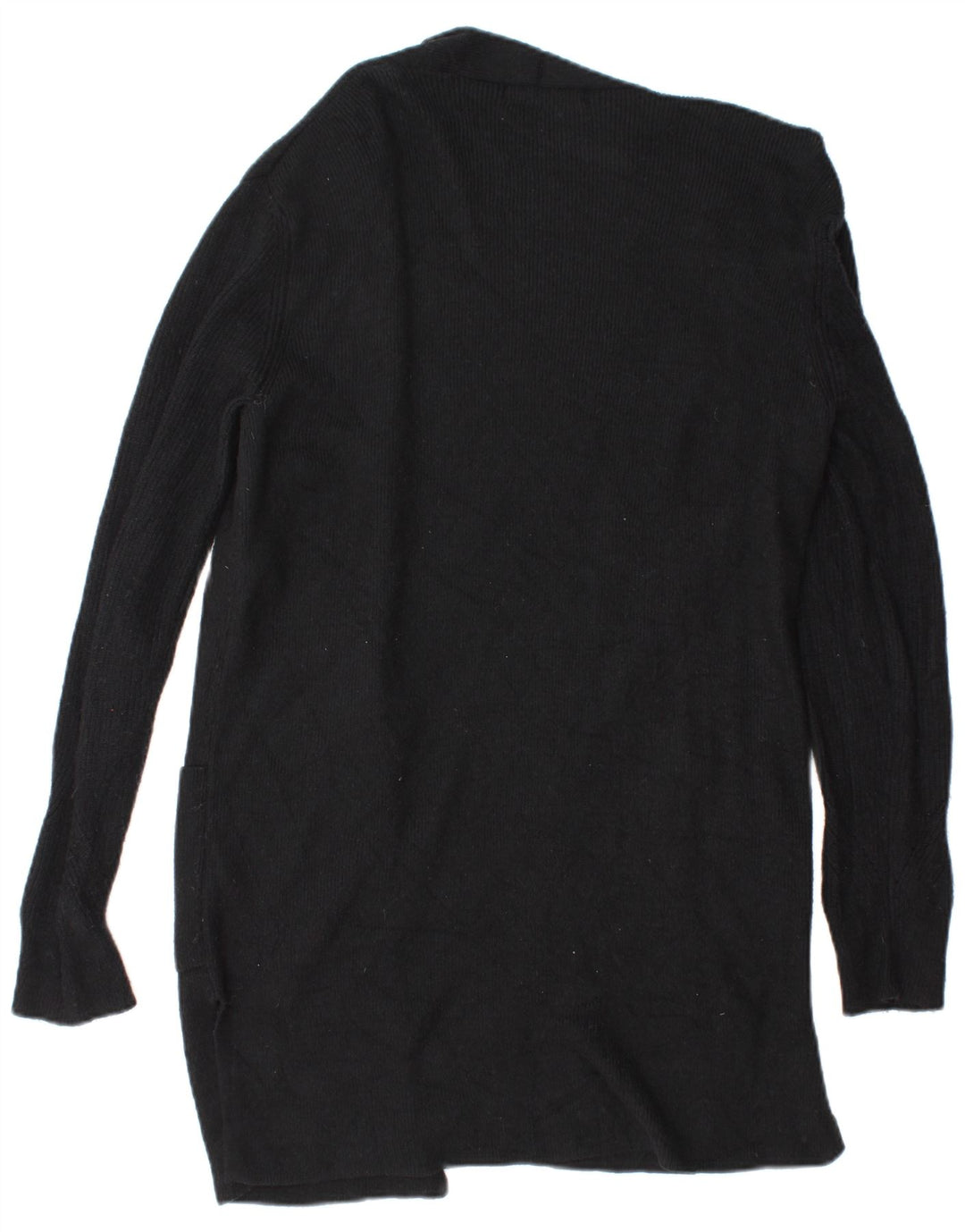 Marks & Spencer Pull cardigan ouvert long pour femme UK 8 Small Noir