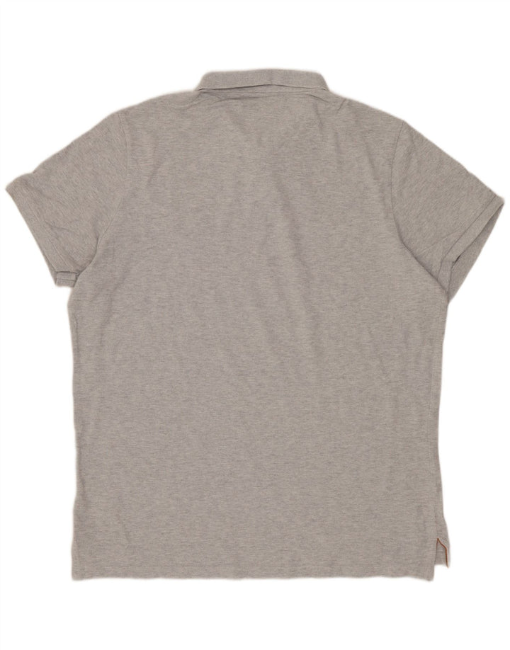SUPERDRY Polo Homme 3XL Gris Coton