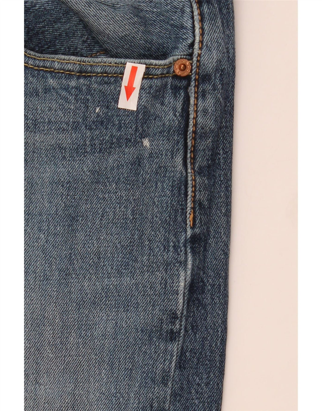 Levi's Jean Droit 501 Homme Bleu W32 L30 Coton