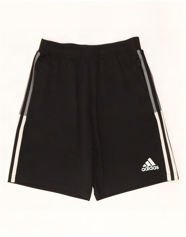Adidas Short de sport Aeroready pour hommes, petit, noir, polyester