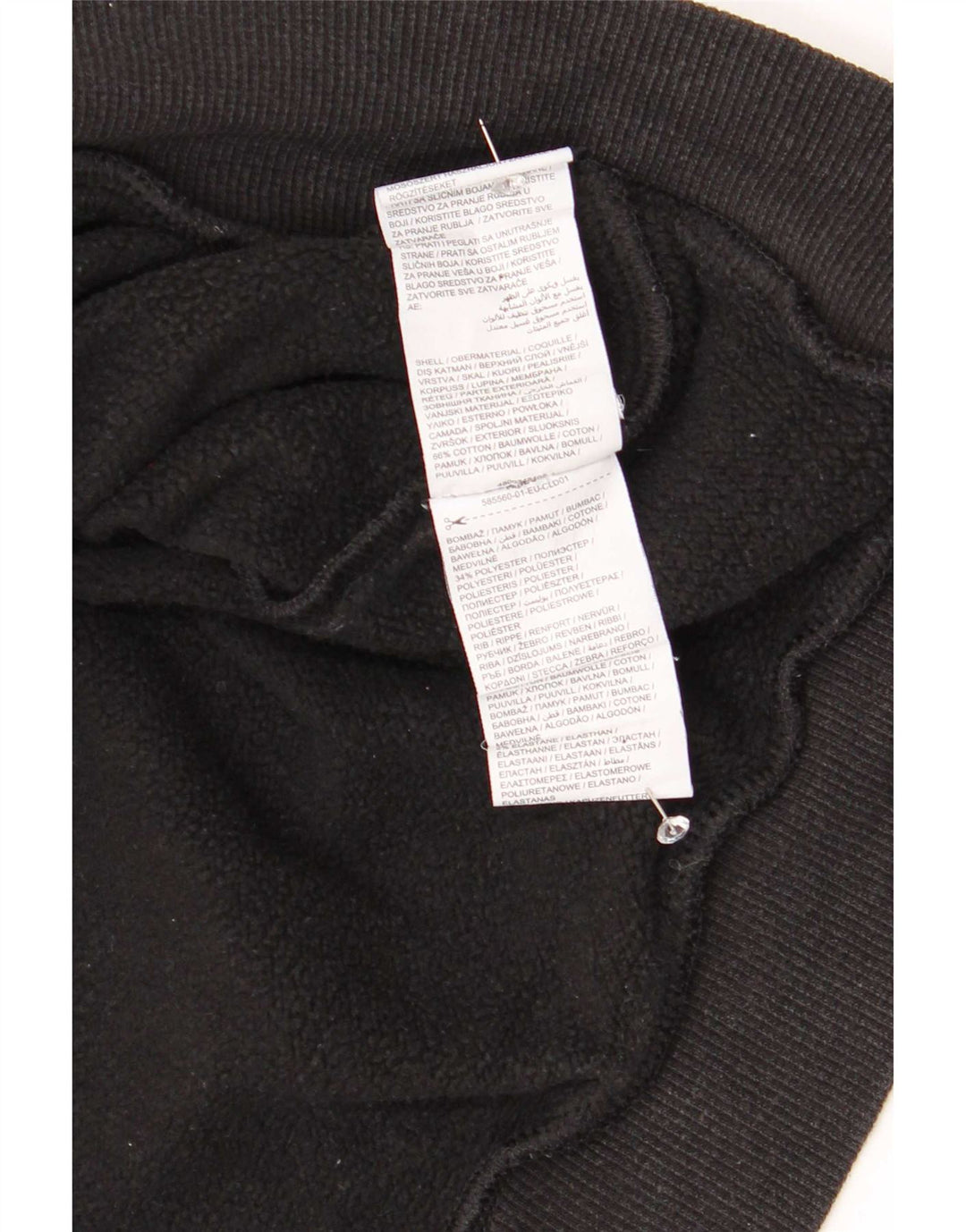 Puma Sweat à Capuche Graphic Zip Homme Noir Moyen Coton