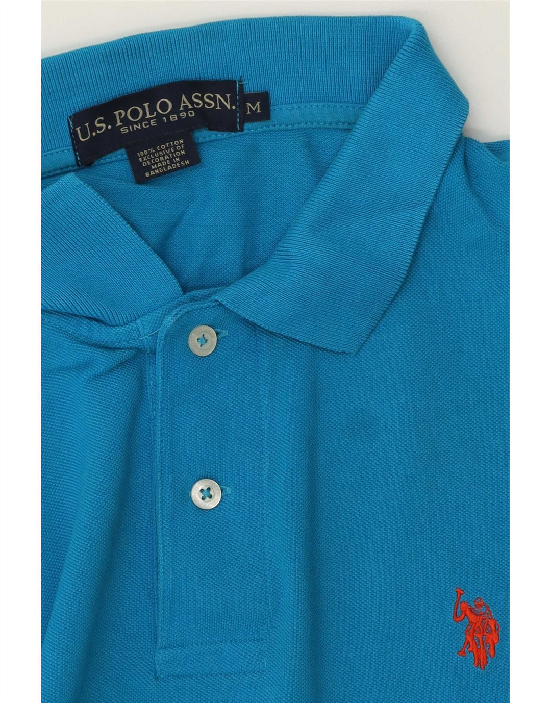 U.S. Polo Assn. Polo Homme Bleu Moyen Coton