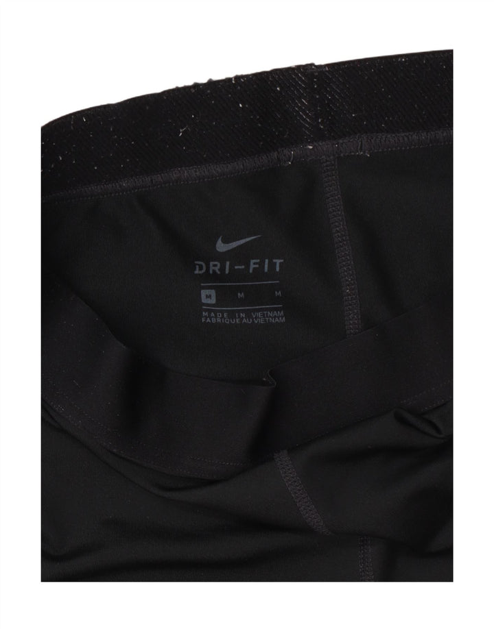Nike Legging Capri Dri Fit Graphic pour femme UK 12 Noir moyen