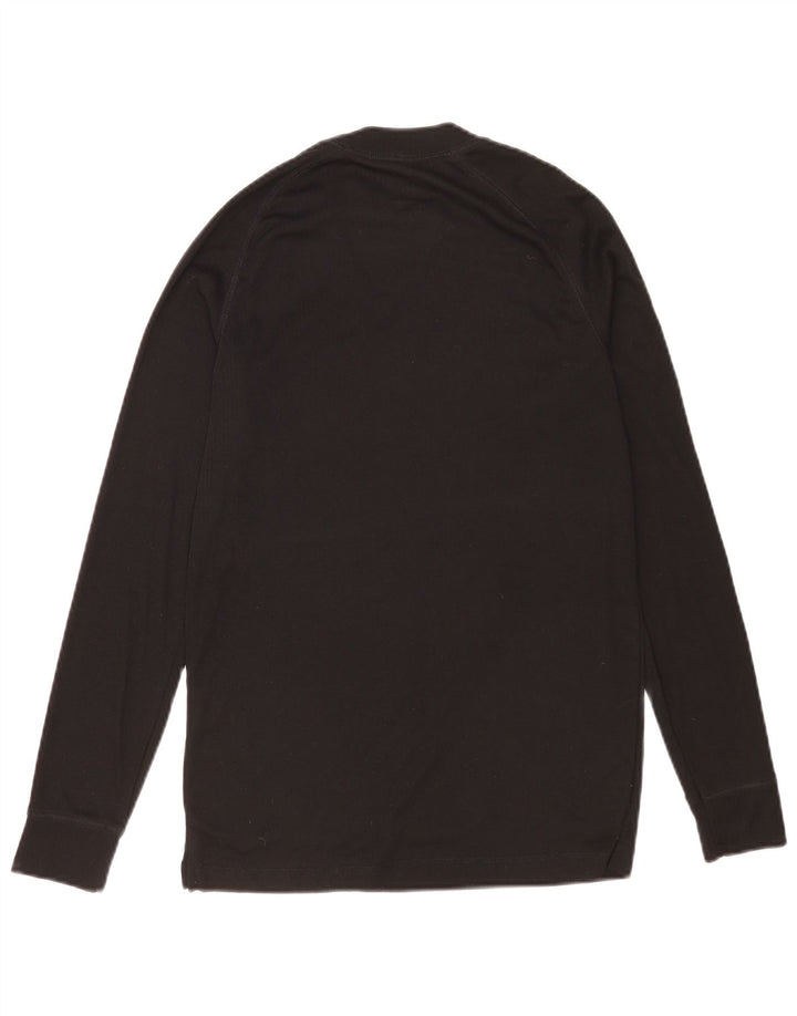 Mountain Warehouse Haut à manches longues pour homme en polyester noir Taille S