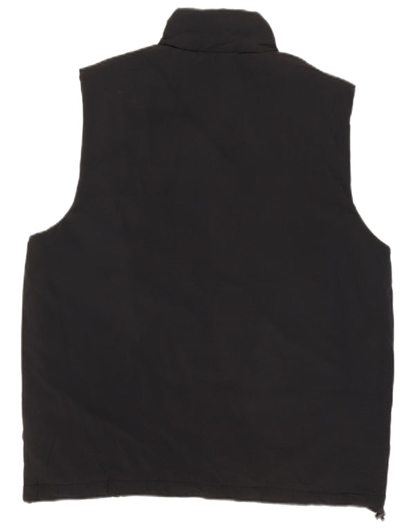 New Balance Gilet Homme UK 38 Moyen Noir Polyester