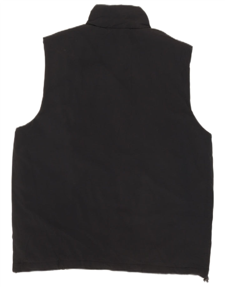 New Balance Gilet Homme UK 38 Moyen Noir Polyester