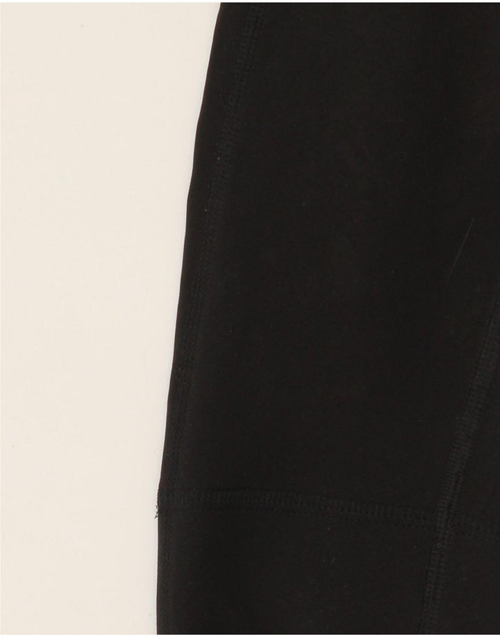 Adidas Leggings Femme UK 8/10 Petit Noir Polyester