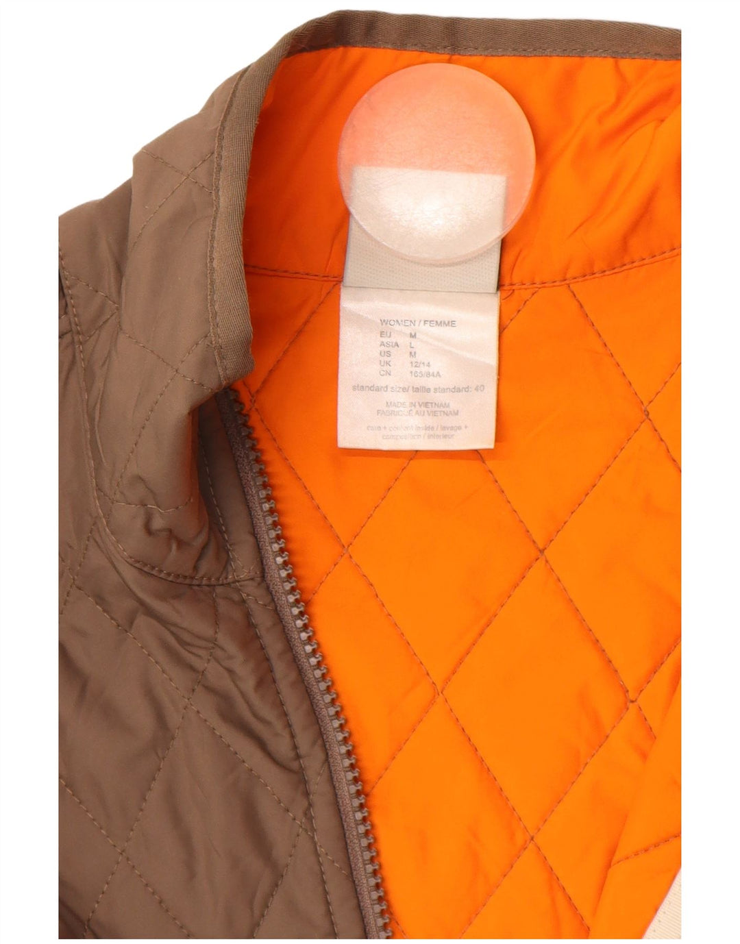 JACK WOLFSKIN Veste matelassée Liner pour femme UK 12/14 Polyester beige moyen