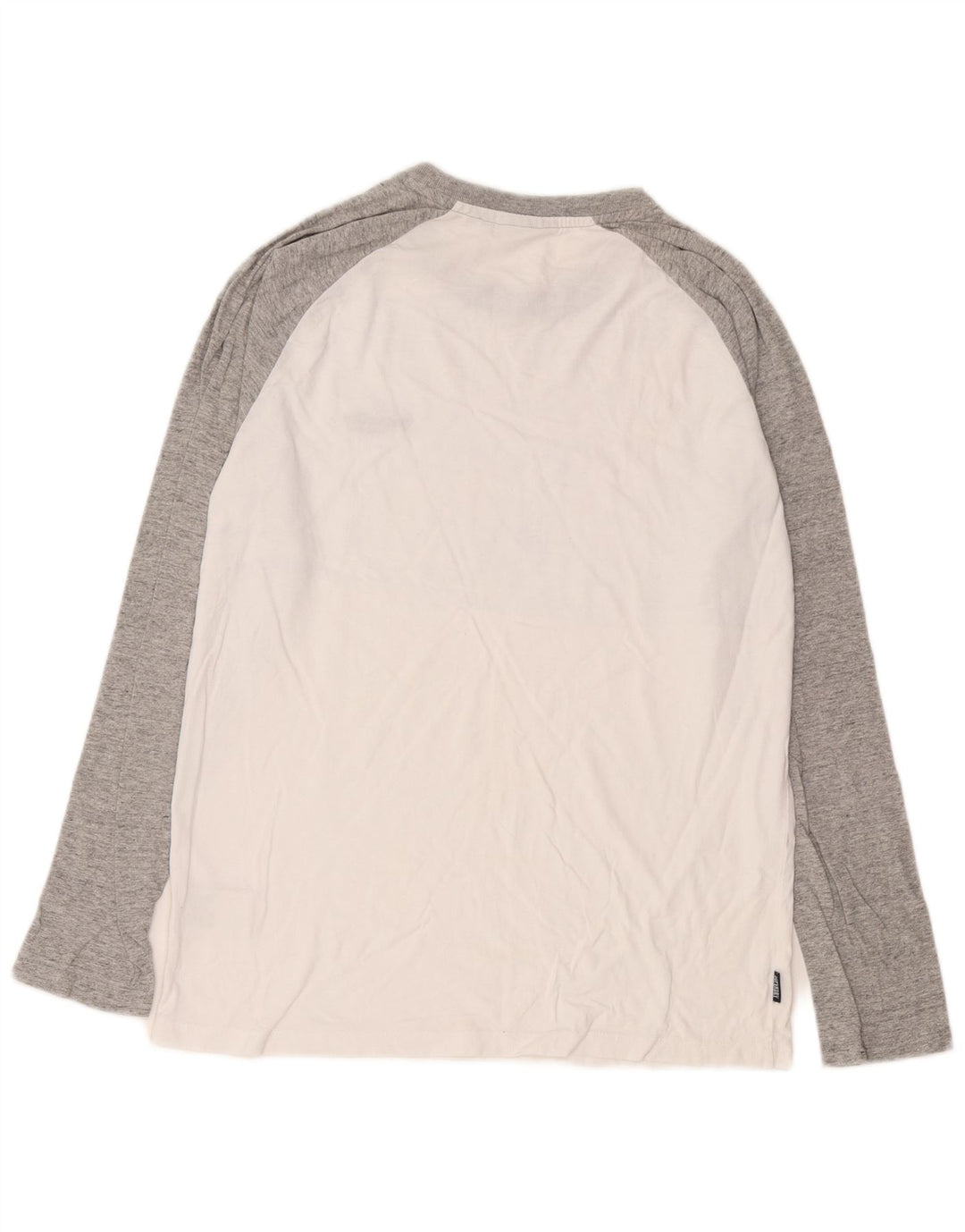 Superdry Haut à manches longues en coton color block blanc pour homme
