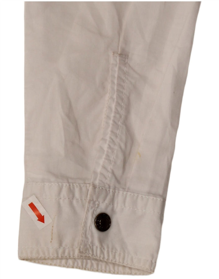 Guess Chemise Fille 11-12 ans Blanc Coton
