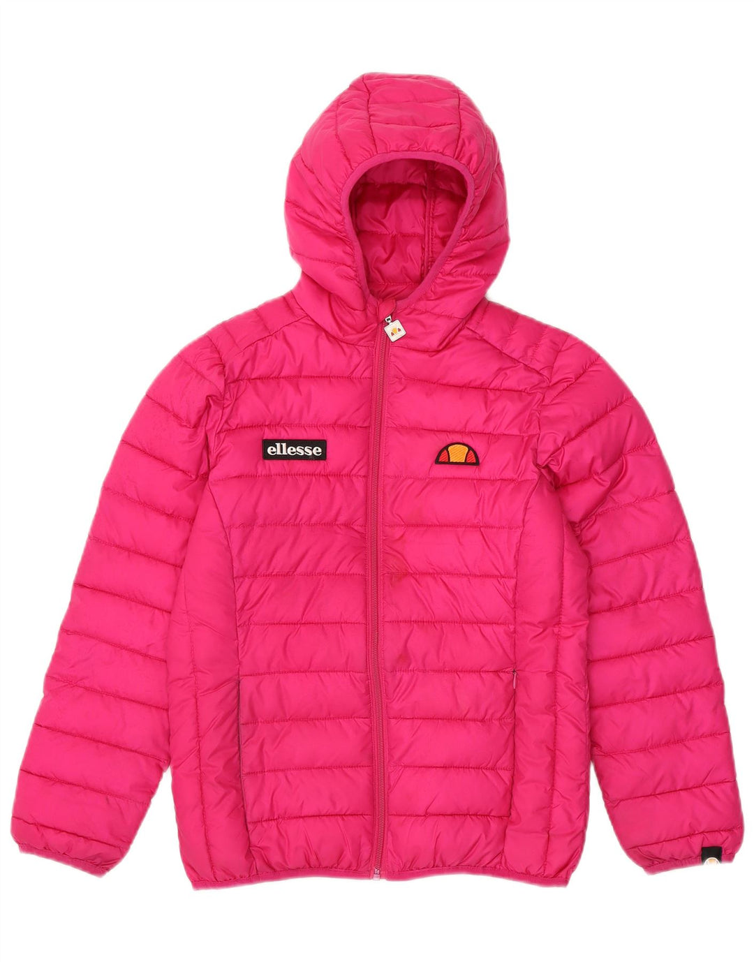 Ellesse Veste matelassée à capuche fille 12-13 ans Rose Polyester