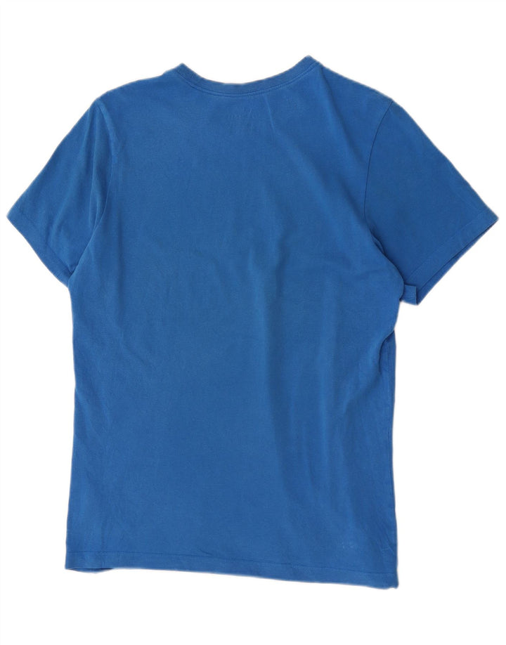Nike T-shirt graphique pour homme, petit, bleu, coton