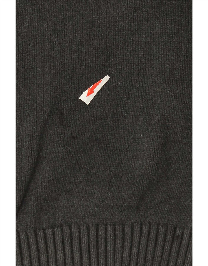 Tommy Hilfiger Pull Ras du Cou Homme Gris Moyen Coton